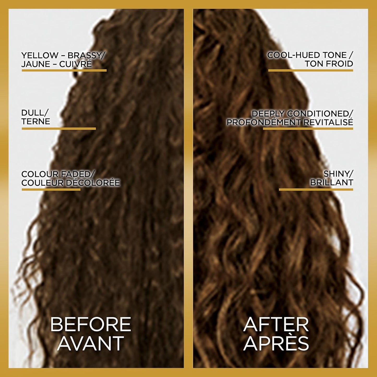 L’Oréal Paris One Step Toning Hair Gloss, Cool Brunette, 118 ml