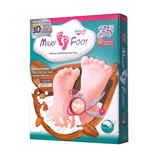 BioHealth Plus Limited Milky Foot-3D Exfoliating Foot Pad