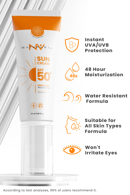 Naturavia 50+ SPF Sun Cream