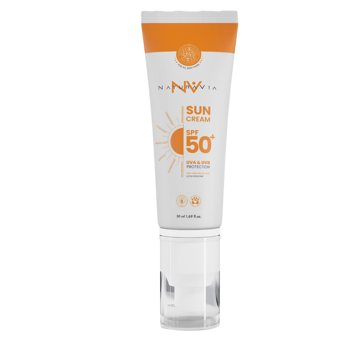 Naturavia 50+ SPF Sun Cream